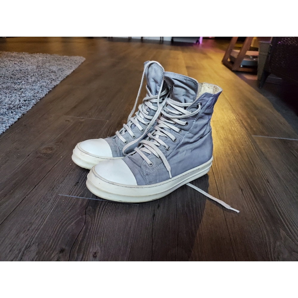 Rick Owens DRKSHDW Ramones (Grey Nylon Upper)